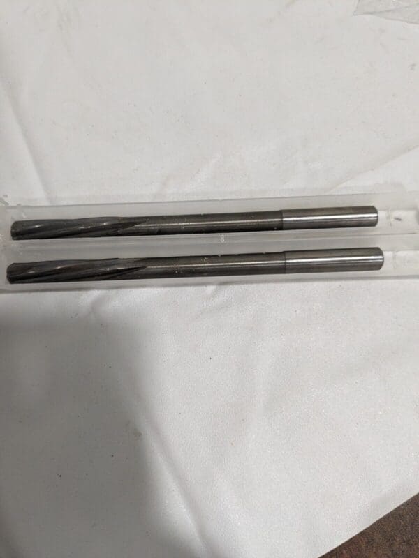 MAGAFOR 2pk Chucking Reamer0.2787" Dia Straight-Cylindrical Shank, Solid Carbide