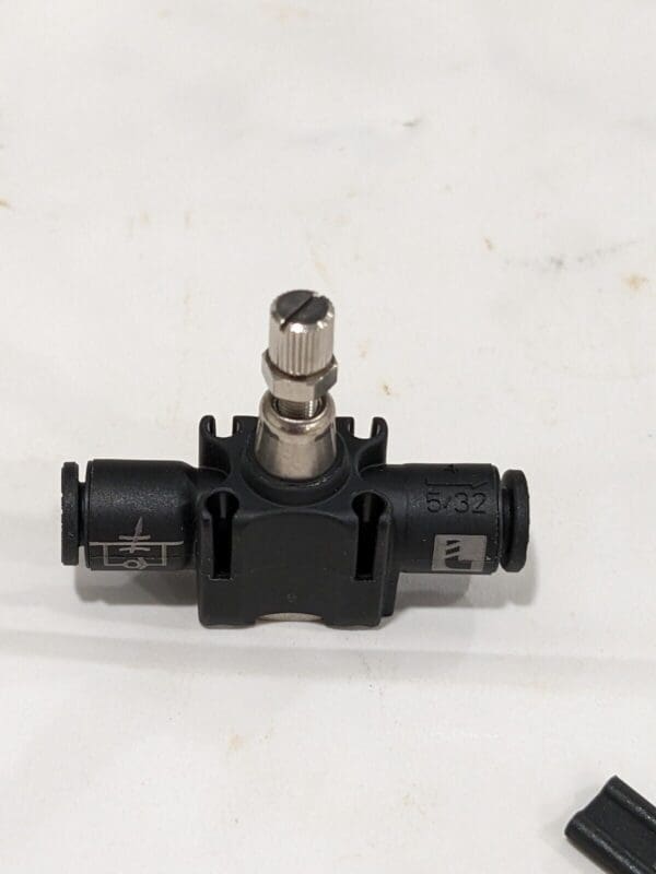 LEGRIS Air Flow Control Valve: In-Line, Tube, 5/32" Tube OD 7770 04 00