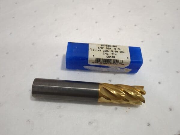 ROBBJACK Square End Mill 5/8" Dia 6 Fl Solid Carbide 1-1/4" LOC ST-630-20-T