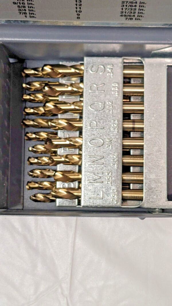 TITAN 115 Piece Cobalt Screw Machine Drill Bit Set 135 Degree MS99165