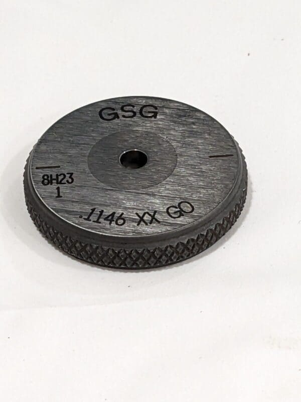 GSG Class XX Minus Ring Gage Tolerance +0.00000/-0.00002 GSG-CR-0.1146C