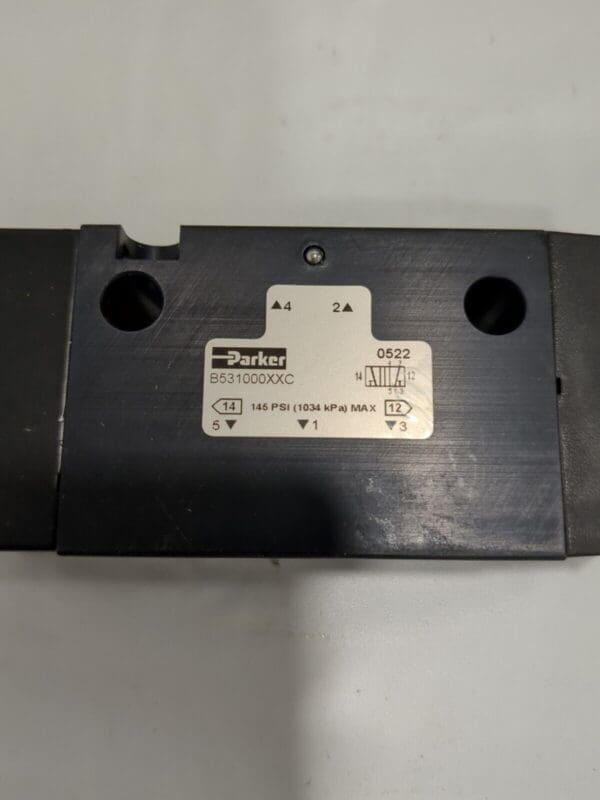 PARKER StackingSolenoidValve SingleAir Pilot 4Way 2Position AirReturn B531000xxc