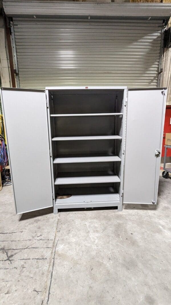 Lyon Welded Steel Storage Cabinet 4 Shelf 82" x 48" x 24" DD1120 Parts / Repair