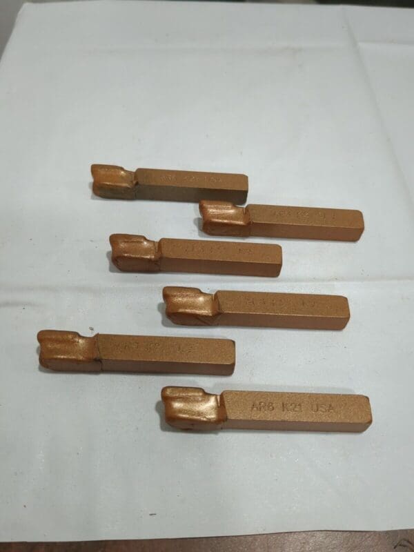 Single-Point Tool Bit 6pk: AR-6 K21 Solid Carbide Tip RH 45924