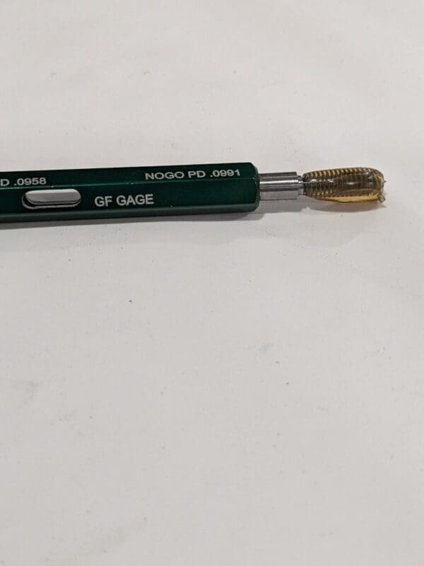 GF GAGE Plug Thread Gage: #4-40 Thread, 2B, Go & No Go W0112402BS