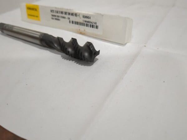 KENNAMETAL Spiral Flute Tap: M12x1.75 Metric Coarse 3 Fl HSS 5689904