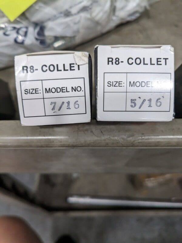 R8 Collets ( 9 Pieces ) Assorted Sizes