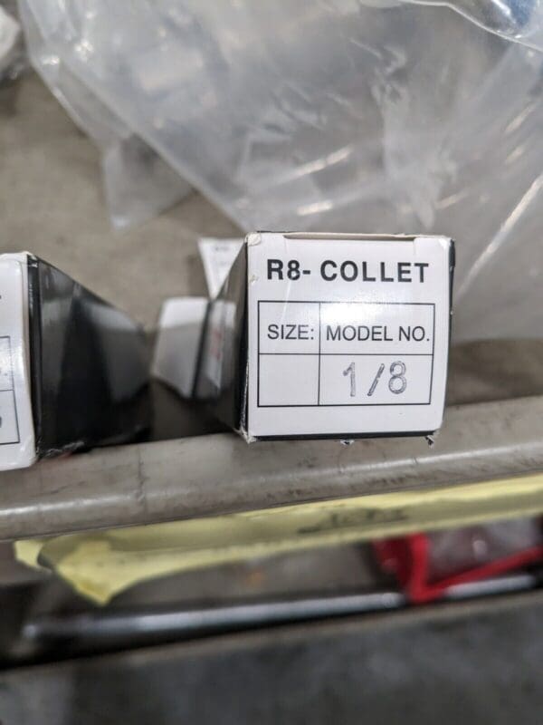 R8 Collets ( 9 Pieces ) Assorted Sizes