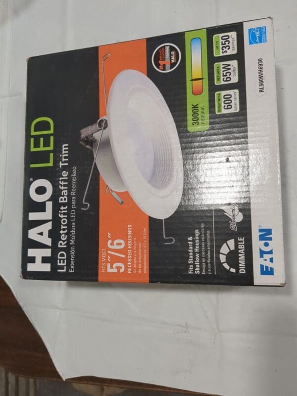 HALO 6" Led Retro 30K 600LM 90cri RL560WH6930