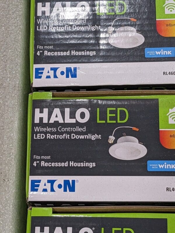 Halo Recessed ZigBee Smart LED Downlight 4" White Qty 6 RL460WHZHA69