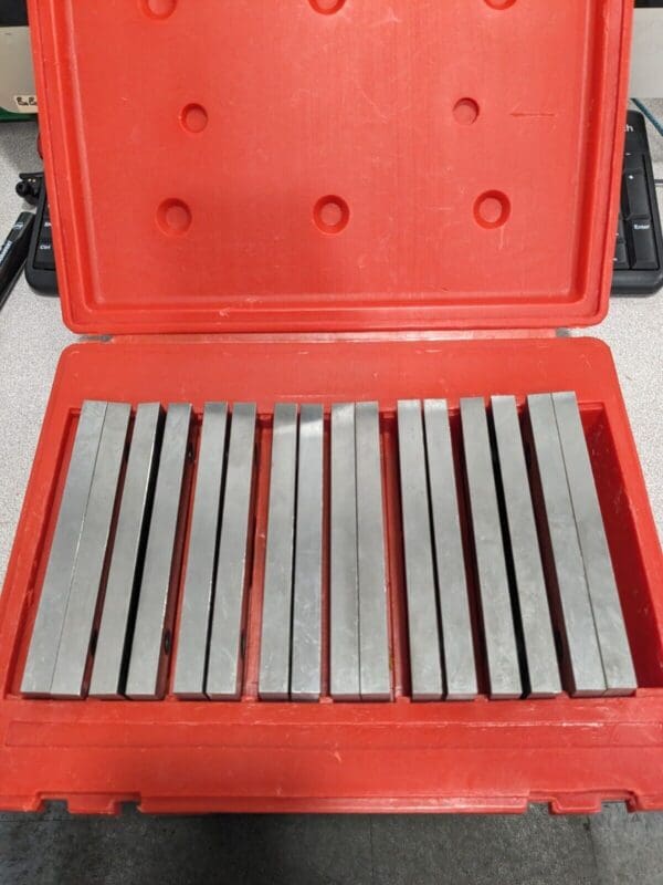 MHC 16 Piece, 6 Inch Long Tool Steel Parallel Set 637-7034