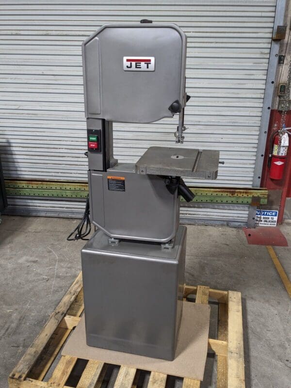 Jet 14" Metal / Wood Vertical Variable Speed Bandsaw 115v 414502 Used