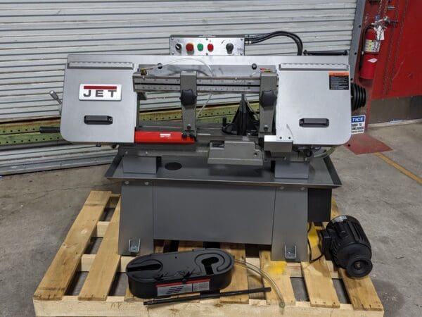 Jet Horizontal Bandsaw 8 x 13 Capacity 1.5 HP 115v 1 Ph 414450 Parts/Repair