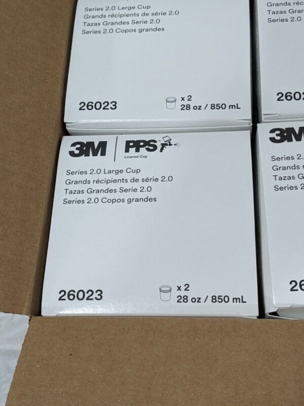 3M PPS Series 2.0 Cup 26023, Large (28 fl oz, 850 mL) Qty 8 7100284628