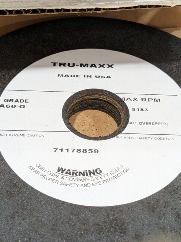 Tru-Maxx Cutoff Wheel: Type 1 (01/41), 7″ Dia, 1/32″ Thick, AO Qty 13 71178859