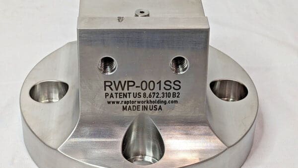 Raptor Workholding Stainless Steel 1.5″ Dovetail Fixture RWP-001SS