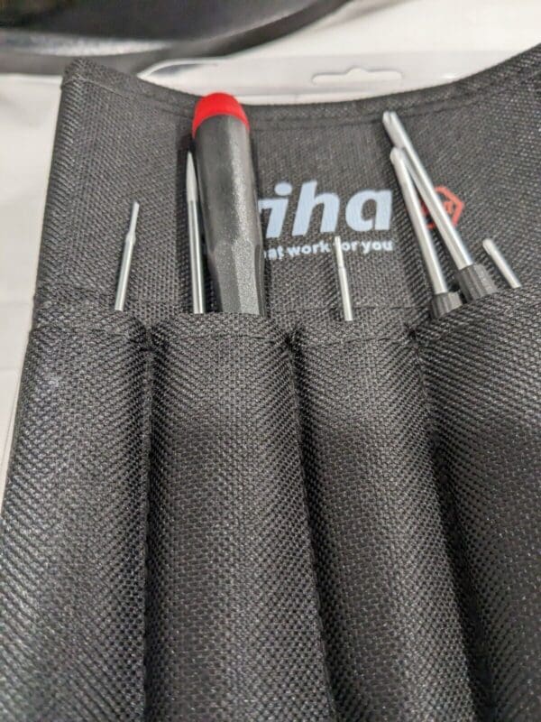 WIHA Screwdriver Set: 7 Pc, Phillips & Slotted 26199 INCOMPLETE