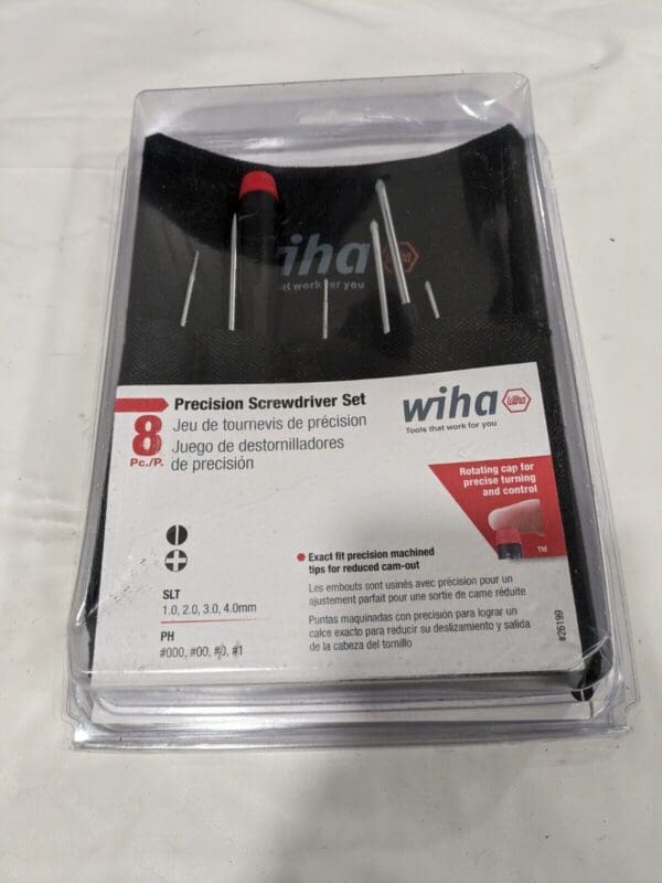 WIHA Screwdriver Set: 7 Pc, Phillips & Slotted 26199 INCOMPLETE