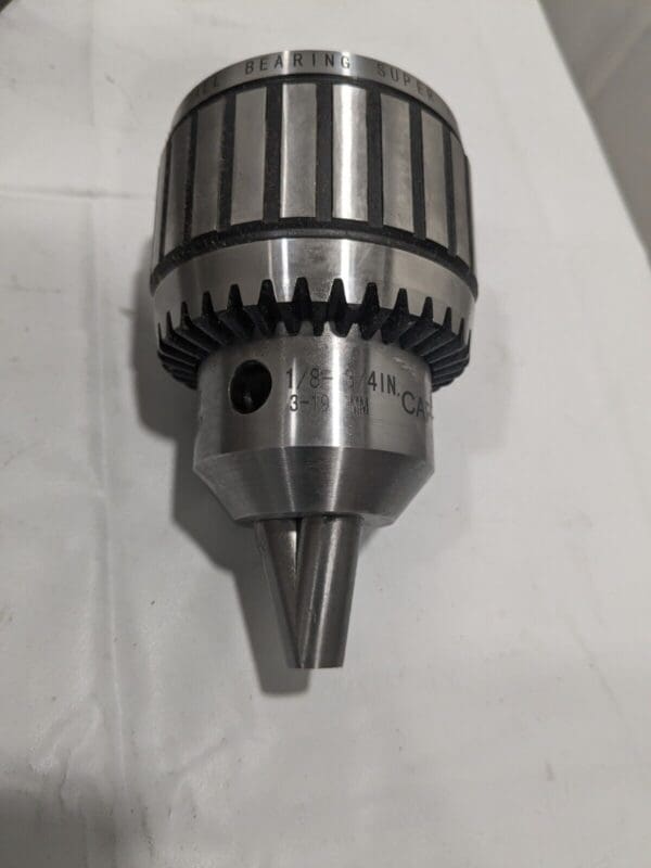 JACOBS Drill Chuck: 1/8 to 3/4" Capacity, Tapered Mount, JT4 30233