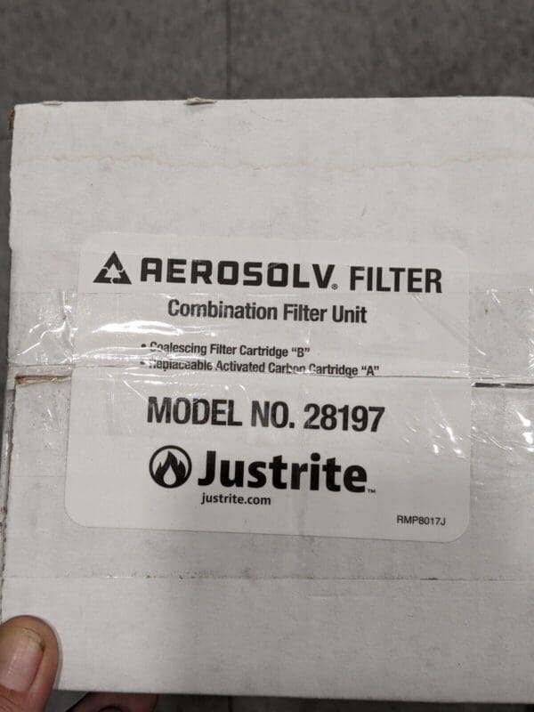 Justrite Drum Filter Cartridge 28197