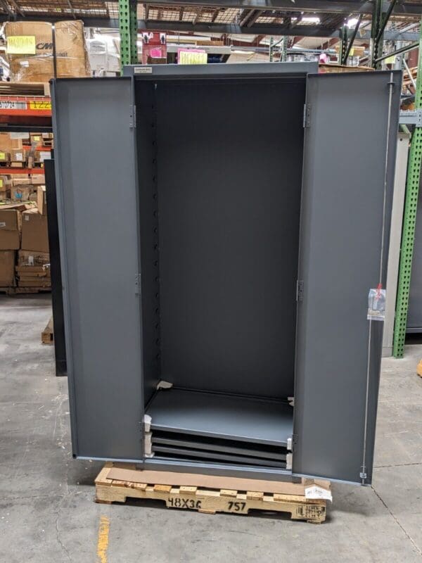 Durham Industrial Storage Cabinet 4-Shelf 16 Ga. Welded Steel 84" x 36" x 24"