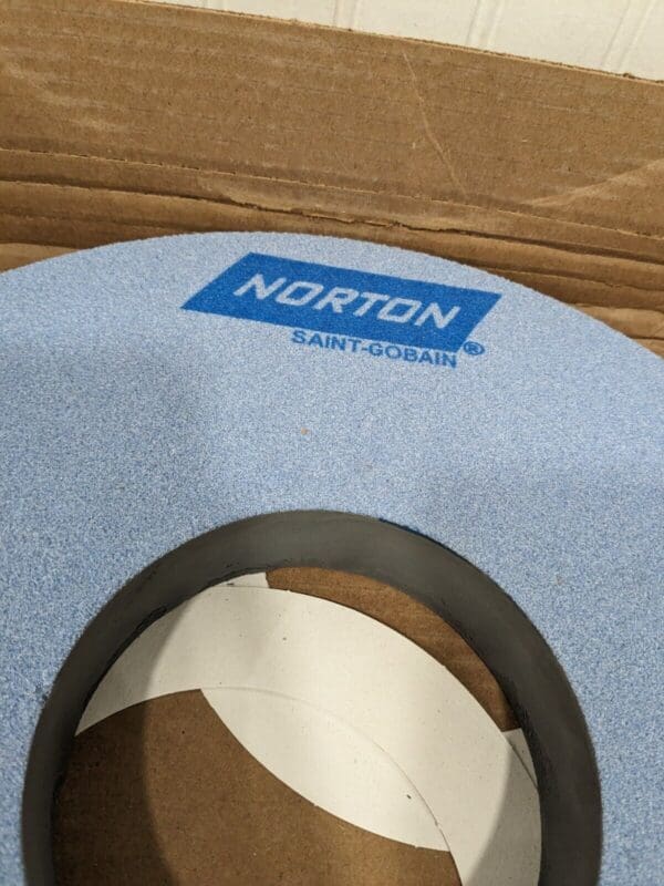 NORTON Surface Grinding Wheel 14" Dia, 1-1/2" Thick, 5" Arbor, 46G 66253364098