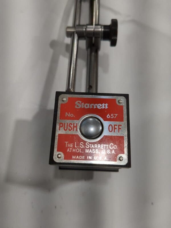 STARRETT Indicator Positioner & Holder: , Includes Base 52743