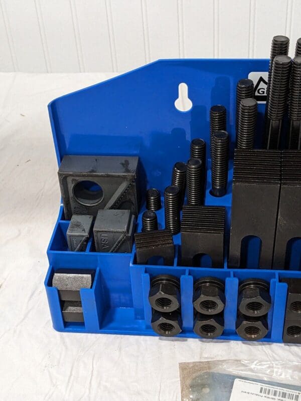 GIBRALTAR Fixture Clamp Step Block & Clamp Set: 52 Pc 20402-PLG