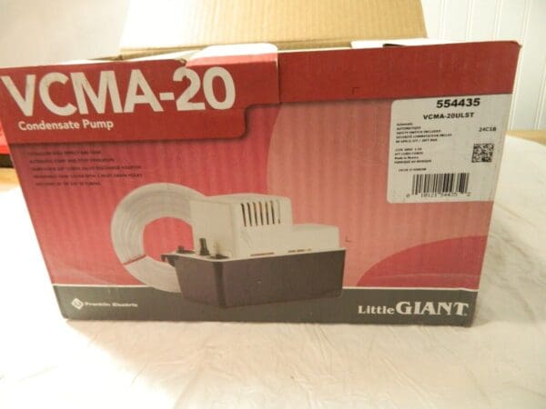 LITTLE GIANT Condensate System Condensate Pump VCMA-20 554435