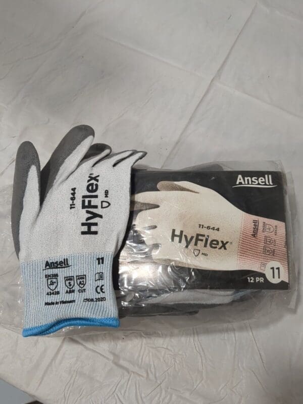 ANSELL 12pr Cut, Puncture & Abrasion-Resistant Gloves 2X-Large 288188