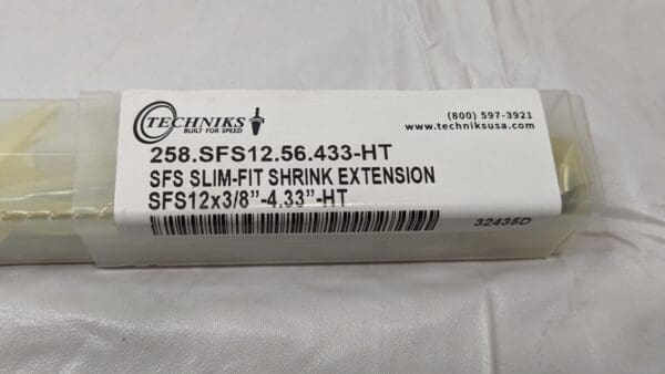 Techniks Modular ShrinkFIT Adapter SFS 12 x 3/8" - 4.33" 258.SFS12.56.433-HT