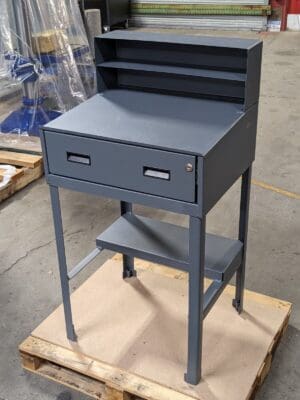 Durham Mobile Shop Desk Work Center 1-Drawer 47" x 20" x 23" MSD-2023-95