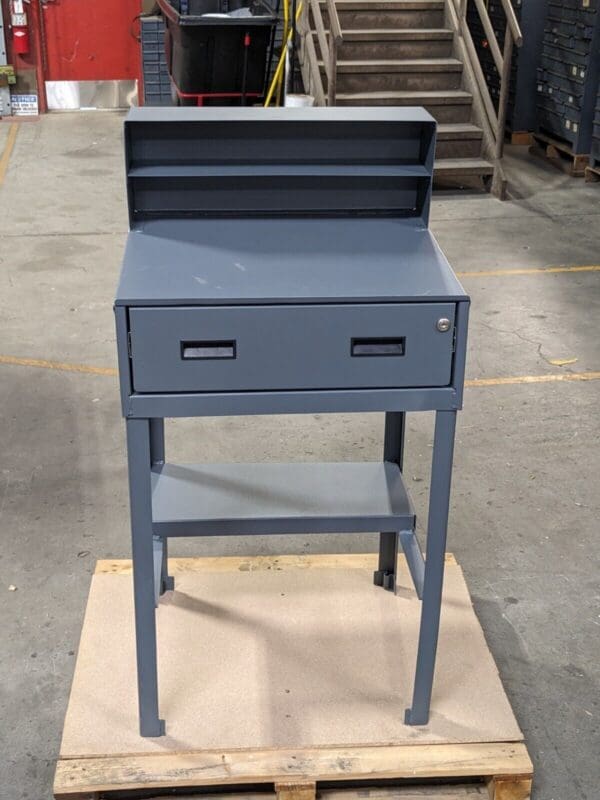 Durham Mobile Shop Desk Work Center 1-Drawer 47" x 20" x 23" MSD-2023-95