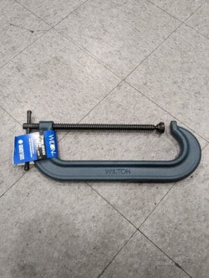 WILTON C-Clamp: 12" Max Opening, 3-7/8" Throat Depth 14798