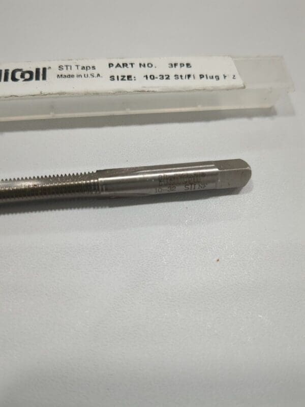 HELI-COIL Hand STI Tap: #10-32 UNF H2, 3 Fl Plug Chamfer 3FPB