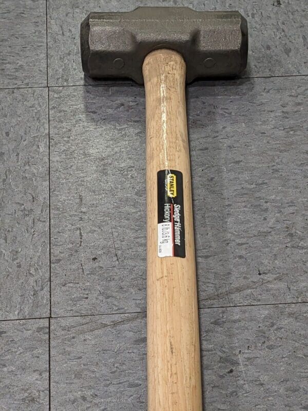 Stanley Hickory Handle Sledge Hammer, 8 lb #56-808