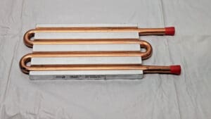 LYTRON BOYD Straight Connection Copper Tube Cold Plate 6"L x 3-1/2"H CP10G14