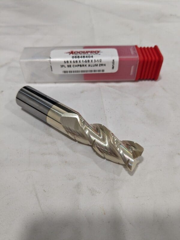 ACCUPRO Roughing & Finishing End Mill: 5/8" Dia, 3 FL 85646404