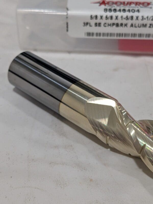 ACCUPRO Roughing & Finishing End Mill: 5/8" Dia, 3 FL 85646404