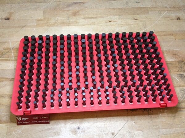 Vermont Gage 250 Pc Class ZZ Black Guard Pin Gage Set 0.251" - 0.500" Range