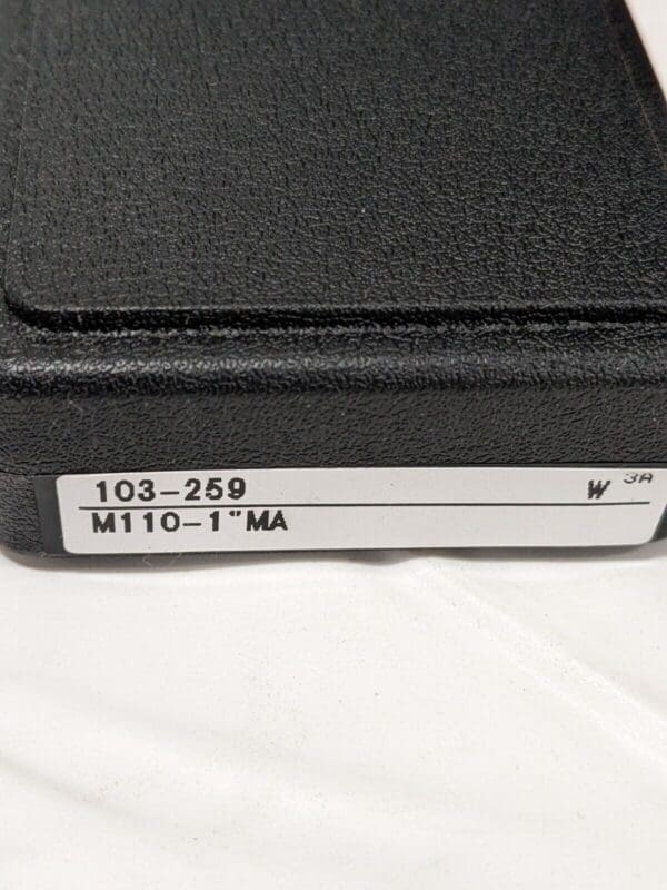 MITUTOYO Mechanical Outside Micrometer: 1" Range, 0.001" Graduation 103-259