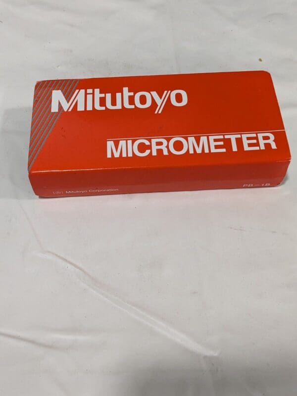 MITUTOYO Mechanical Outside Micrometer: 1" Range, 0.001" Graduation 103-259