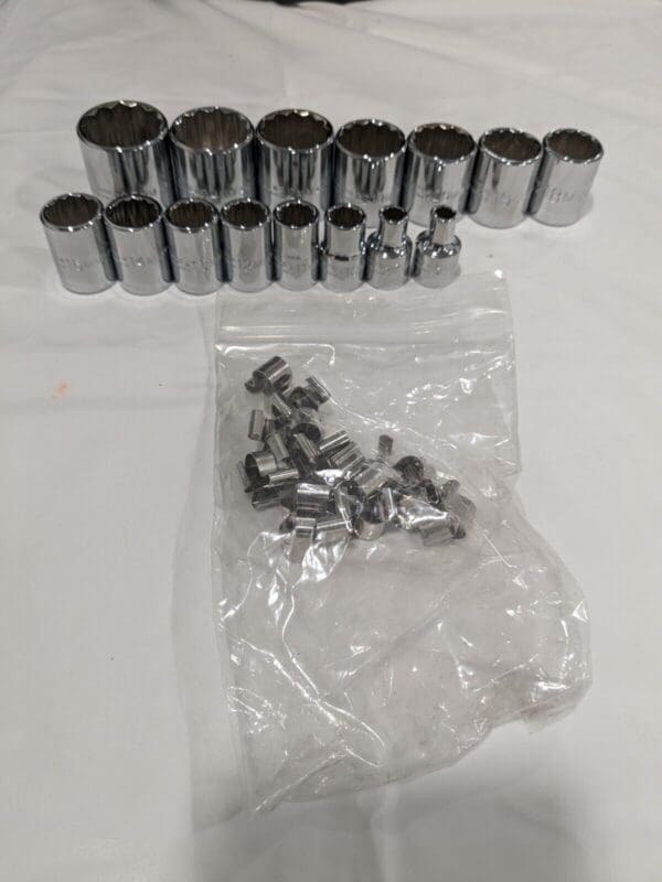 PROTO Standard Socket Set: 15 Pc, 3/8" Drive, 6.00 to 25.00" J52215