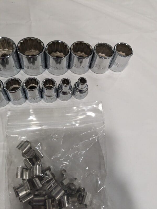 PROTO Standard Socket Set: 15 Pc, 3/8" Drive, 6.00 to 25.00" J52215