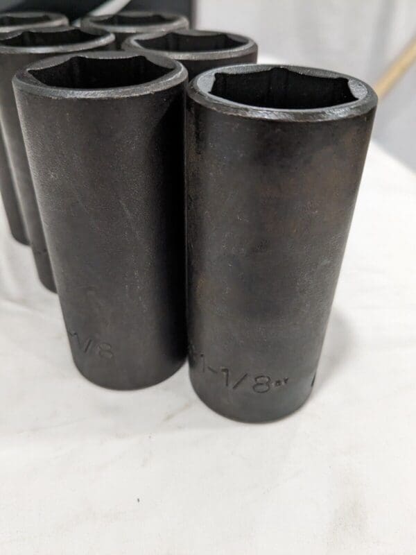 PROTO Impact Socket: 1/2" Drive, 1-1/8" Socket, Hex Drive Qty 6 J7336H