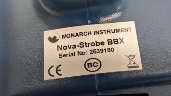 Monarch Instruments Nova-Strobe bbx 6207-012