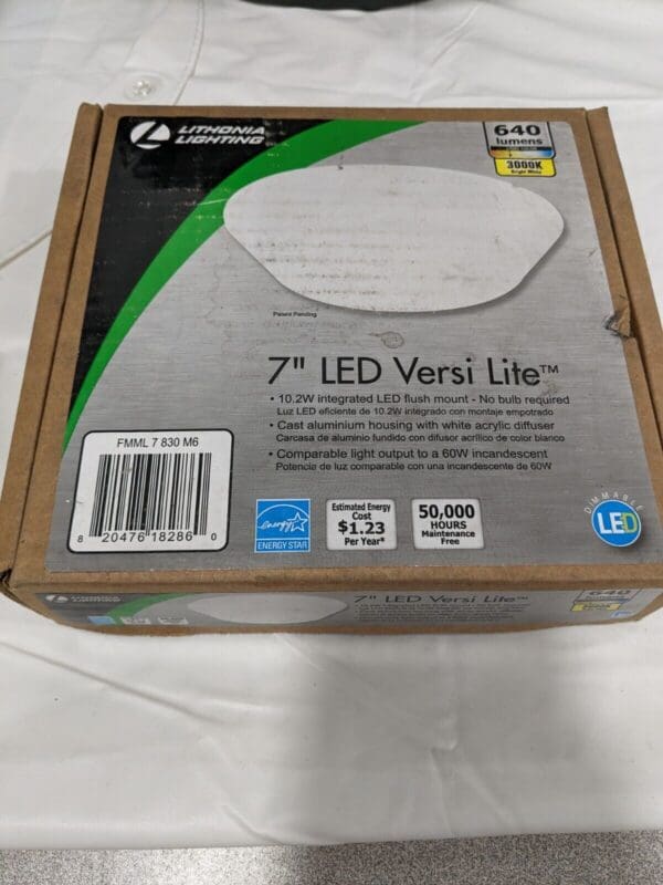 Lithonia Lighting Versi Lite 7 in. LED Flush Mount FMML 7 830 M6