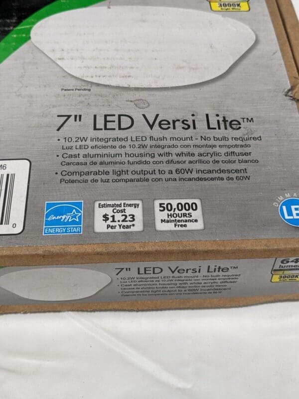 Lithonia Lighting Versi Lite 7 in. LED Flush Mount FMML 7 830 M6