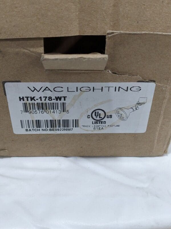 WAC Lighting Line Voltage Track Head (HTK-178-WT)