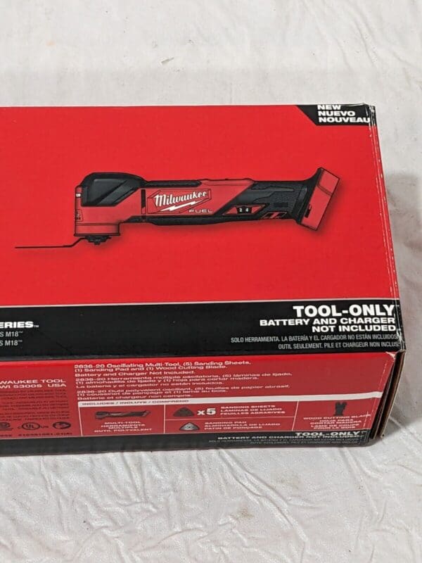 Milwaukee Cordless Brushless Oscillating Multi-Tool M18 FUEL 18V Li-Ion 2836-20